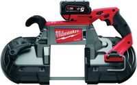MILWAUKEE Akku-Bandsäge M18 CBS125-502C, 2 x 5.0 Ah, M12-18 - toolster.ch