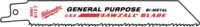 MILWAUKEE Säbelsägeblätter Universal, Pack à 5 Stück THIN KERF, 150 x 3.2/2.1 mm - toolster.ch
