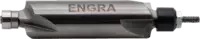 ENGRA Fraise à ébavurer en carbure avec rayon, billes de guidage Ø 4.0 mm Ø de tête 8 mm, Ø de tige 8 mm, R 2.0 - toolster.ch