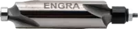 ENGRA Hartmetall-Entgratfräser m. Radius mit Führungskugellager Ø 4.0 mm Kopf-Ø 8 mm, Schaft-Ø 8 mm, R 2.0 - toolster.ch