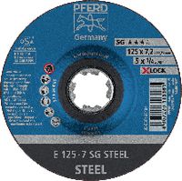 PFERD Schruppscheibe für Stahl 125 x 7.0 (E 125-7 SG) - toolster.ch