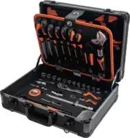 KENDO Werkzeugkoffer 124-teilig - toolster.ch