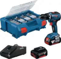 BOSCH Akku-Bohrschrauber GSR 18V-55 + Zubehörset - toolster.ch