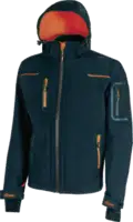 U-POWER Veste Softshell Space, black carbon M - toolster.ch