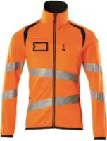 MASCOT Warnschutz Fleecepullover Accelerate Safe orange/dunkelanthrazit /M - toolster.ch