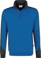 Hakro 476 Sweatshirt Contrast royalblau/anthrazit M - toolster.ch