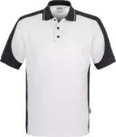 Hakro 839 Polo Contrast Performance blanc/anthracite XL - toolster.ch