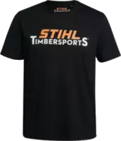 STIHL T-Shirt  TIMBERSPORTS® LOGO CHEST XL - 60, schwarz - toolster.ch