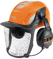 STIHL Helmset ADVANCE X-VENT ProCOM Bluetooth® SNR 31, Federstahlgitter - toolster.ch