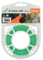 STIHL Mähfaden  rund auf Rolle Ø 2.0 mm x 15.3 m, grün - toolster.ch