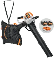 STIHL Aspiro-broyeur sans fil  SHA 140 AK 36V set avec 2x AP 300 S + AL 301 - toolster.ch