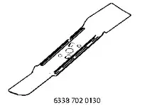 STIHL Lame pour tondeuse à gazon 6338 702 0130 / RMA 443 - toolster.ch