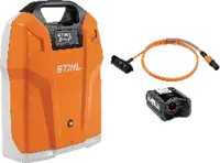 STIHL Rückentragbarer Akku mit Anschlussleitung und Adapter AP AR 2000 L SET / 36 V - 1015 Wh - toolster.ch