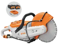 STIHL Akku-Trennschleifer  TSA 300 AP 36V, Ø 300 mm Set mit 2x AP 500 S + AL 301 - toolster.ch