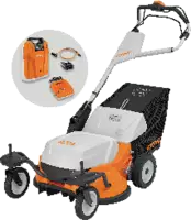 STIHL Akku-Rasenmäher  RMA 765 V AP 36V, Ø 63 cm Set mit 1x AR 3000 L + AL 501 - toolster.ch