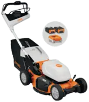 STIHL Akku-Rasenmäher  RMA 756 V AP 36V, Ø 54 cm, Vario-Antrieb Set mit 2x AP 500 S + AL 501 - toolster.ch
