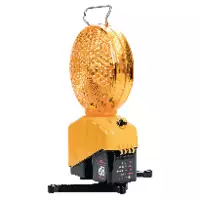 TRIOPAN Baustellenlampe Helios Master V4 mit Klappfüssen 200 mm, gelb - toolster.ch