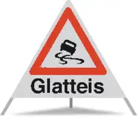 TRIOPAN Faltsignal Glatteis Ausführung R90 90cm - toolster.ch