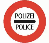 Signaltafel Polizei 2.52 Ausführung Scotchlite HIP 40 cm - toolster.ch