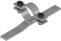 STEINEMANN Signaltrafelhalter (Rohrschelle) für 24x8 cm + 36 x12 cm Schilder/ ø 1.5" - toolster.ch