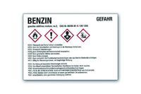 Warn Aufkleber Benzin UN 1203 105 x 75 mm - toolster.ch
