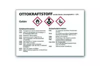 Warn Aufkleber Ottokraftstoff UN 1203 105 x 75 mm - toolster.ch