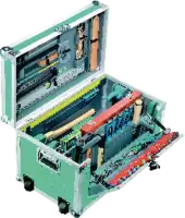 Boîte à outils pour charpentier 184 pièces - toolster.ch