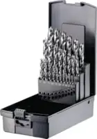 FORTEC Holzpiralbohrerkassette DIN 338 HSS-G fortec® Basic Line 25-tlg.1.0...13.0 - toolster.ch
