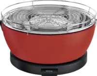 FEUERDESIGN Tischgrill  VESUVIO Rot - toolster.ch