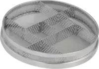 ELMA Panier de 8 séparations acier inoxydable électropoli Ø 80 mm - toolster.ch