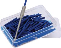 A*F Polissoir en silicone cylindrique 133.430R.30 Ø 3.0 x 22 mm, bleu - toolster.ch