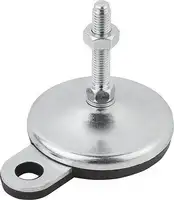 KIPP Pied réglable , K0739 acier, Form B, Ø80mm M12/100 - toolster.ch