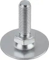 KIPP Pied réglable , K0678 acier, Ø50mm, sans perçage, M10/40 - toolster.ch