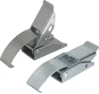 KIPP Spannverschluss m. Federbügel  K0043 Form A, Haltekraft 500 N, aus Stahl 70 x 22.5 mm - toolster.ch