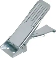 KIPP Spannverschluss einstellbar  K0048 Form A, Haltekraft 4000 N, aus Stahl 138.5 x 46.5 mm - toolster.ch