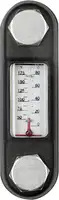 KIPP Voyant de niveau d'huile forme B avec thermomètre, en acier M10 x 107 mm - toolster.ch