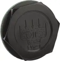 KIPP Verschlussschraube mit Einfüllsymbol und Entlüftungsbohr., Form B, aus Kunststoff G 1/4" - toolster.ch