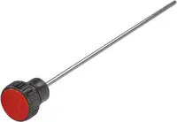 KIPP Verschlussstopfen mit Ölmessstab Form A ohne Entlüftung, aus Kunststoff/Zink 30 x 18 x 204 mm - toolster.ch