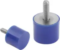 NERIOX Rundpuffer  Typ D aus Edelstahl, FDA-konform 10 x 10 mm - toolster.ch