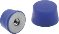 NERIOX Rundpuffer  Typ EK aus Edelstahl, FDA-konform 25 x 17 mm - toolster.ch