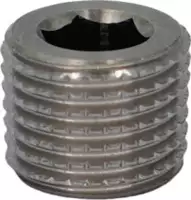 LUEDECKE Vis de blocage à six pans creux en acier inoxydable, cylindrique G1/8" - toolster.ch