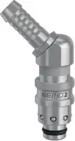 NERIOX Schnellverschlusskupplung  Form S 45°, ohne Farbring DN 8 / 10 - toolster.ch