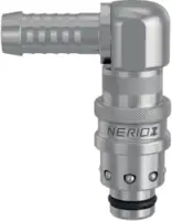 NERIOX Schnellverschlusskupplung  Form S 90°, ohne Farbring DN 8 / 10 - toolster.ch