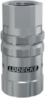 LUEDECKE Schnellverschlusskupplung ESCBE mit geradem Innengewinde, Edelstahl DN 9 - G 3/8" - toolster.ch