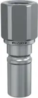 LUEDECKE Stecknippel ESCBE mit geradem Innengewinde, Edelstahl DN 9 - G 3/8" - toolster.ch