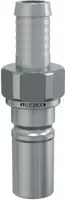 LUEDECKE Stecknippel ESCBE mit Schlauchtülle, Edelstahl DN 9 - SLW 13 - toolster.ch