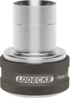 LUEDECKE Raccord rapide p. tuyau de convoyeur SoftFlow avec buse de tuyau ouverture de clé 38 - toolster.ch