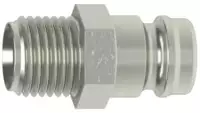 LUEDECKE Anschlussnippel für Kupplung H mit Ventil 9 / G1/4" / S6 - toolster.ch
