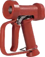 Pistolet de nettoyage prof GEKA® pour l'eau chaude, en acier inox filetage interne 1/2" - toolster.ch