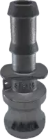 Raccord mâle type E KAMLOK acier inox à embout pour colliers de serrage DN 15 - toolster.ch